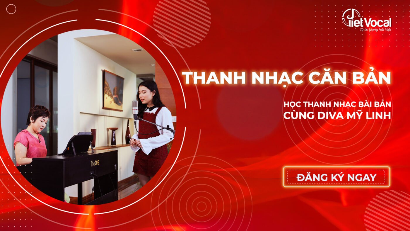 alt text: Banner quảng cáo khóa học âm nhạc