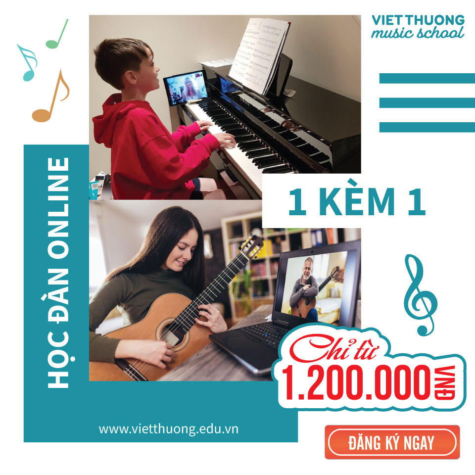 Học đàn online 1 kèm 1